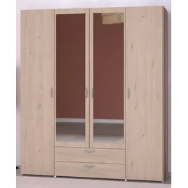Parisot Drehtürenschrank Enjour 160 x 185 x 51 cm Eiche