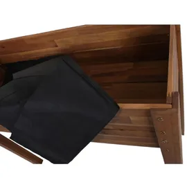Harms Import Hochbeet mit Vlies-Einlage 90 x 40 x 80 cm Akazie