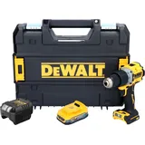DeWalt DCD 805 E1T Akku Schlagbohrschrauber 18 V 90 Nm Brushless + 1x Powerstack Akku 1,7 Ah + TSTAK