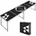 Outsunny Campingtisch Bierpong Schwarz