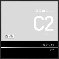 Nielsen Design Bilderrahmen C2 40 x cm Aluminium Schwarz