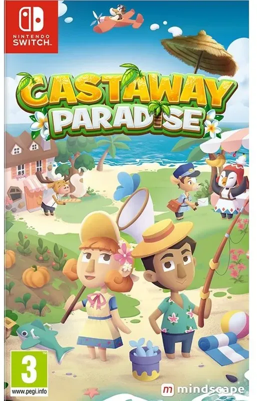Castaway Paradise (Code in a Box) - Nintendo Switch - Virtual Life - PEGI 3