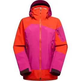 La Sportiva Alpine Guide GTX Jkt - Regenjacke - Damen Cherry tomato/springtime (R22P11) L