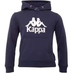 Kappa Taino Kids Hoodie, Jungenhaft, Fitness, Sweatshirts, dunkelblau Gr. 128  - 8 Jahre