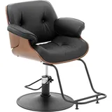Physa Friseurstuhl mit Fußstütze - 470 - 570 mm - 200 kg - Schwarz PHYSA FILEY BLACK