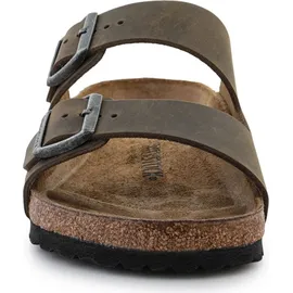 Birkenstock Arizona Oiled Leather, 42.0/42 EU, Faded Khaki - 42