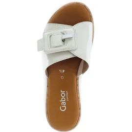 Gabor comfort Sandalen für Damen, weiß, Größe 40 1⁄2 EU / 7 UK