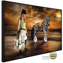 papermoon Infrarotheizung »EcoHeat - Surreale Steampunk«, Matt-Effekt - bunt