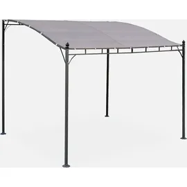 sweeek Wand-Pergola Brestum 3 x 2,5 m taupe
