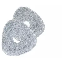BEM Ersatz-Moppaufsatz Mopp-Köpfe, Pads, Mikrofaser Ersatzbezug 2er-Set für BEM