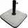 marbueno summer Schirmständer Beton 45 x 45 x 7,3 cm Weiß