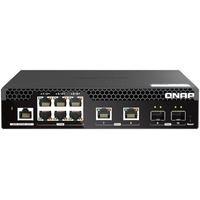 QNAP QSW-M2100R Desktop 2.5G Smart Switch, 8x RJ-45, 2x