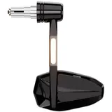 Highsider Lenkerendenspiegel mit LED Blinker Schwarz