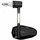 Highsider Lenkerendenspiegel mit LED Blinker Schwarz