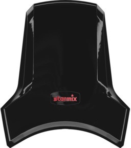 Starmix Händetrockner Kunststoff schwarz