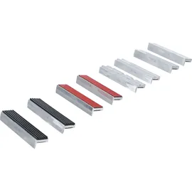 BGS Schraubstock Schutzbacken-Satz Aluminium 125 mm 8-tlg. grau