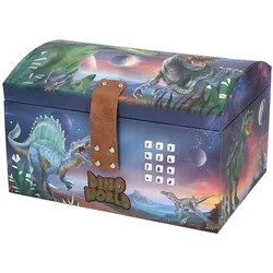 Dino World Schatztruhe mit Code und Sound