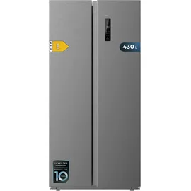 Cecotec Bolero CoolMarket SBS 430 Side-by-Side (430 l, 1763 mm hoch, Dark)