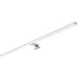 Kalb Material Für Möbel kalb 100cm LED Badleuchte Badlampe Spiegellampe Spiegelleuchte 230V, silbergrau,