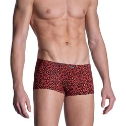 Micro Pants, rot | leo, S-XXL