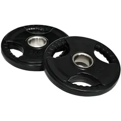 SPORTNOW Hantelscheibe Metall, Gummi
