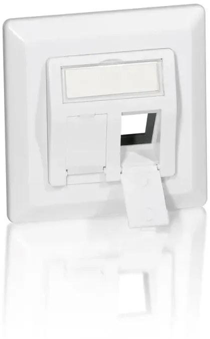 Equip 2-Port Deutsche Frontplatte