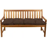 Gutekissen® Bankauflage Stuhlkissen Hollywoodschaukel Garten LS (200x50, Braun)