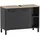Schildmeyer Waschbeckenunterschrank Malte 79,8 x 58,3 x 32 cm Schwarz/Eiche Artisan