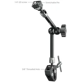 SmallRig 5311 Magic Arm 11" Crab-Shaped Clamp