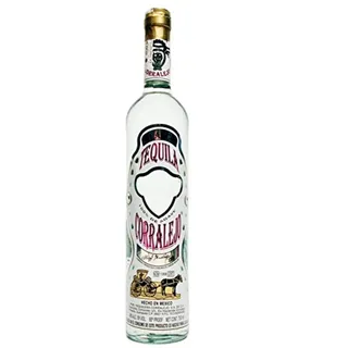 Corralejo Tequila Blanco | Miniatur Flasche | Premium | Zu 100% aus blauen Agaven | Kristallklarer, ungelagerter | Als Sommerdrink mit Grapefuitlimonade | 38% Vol. | 100ML