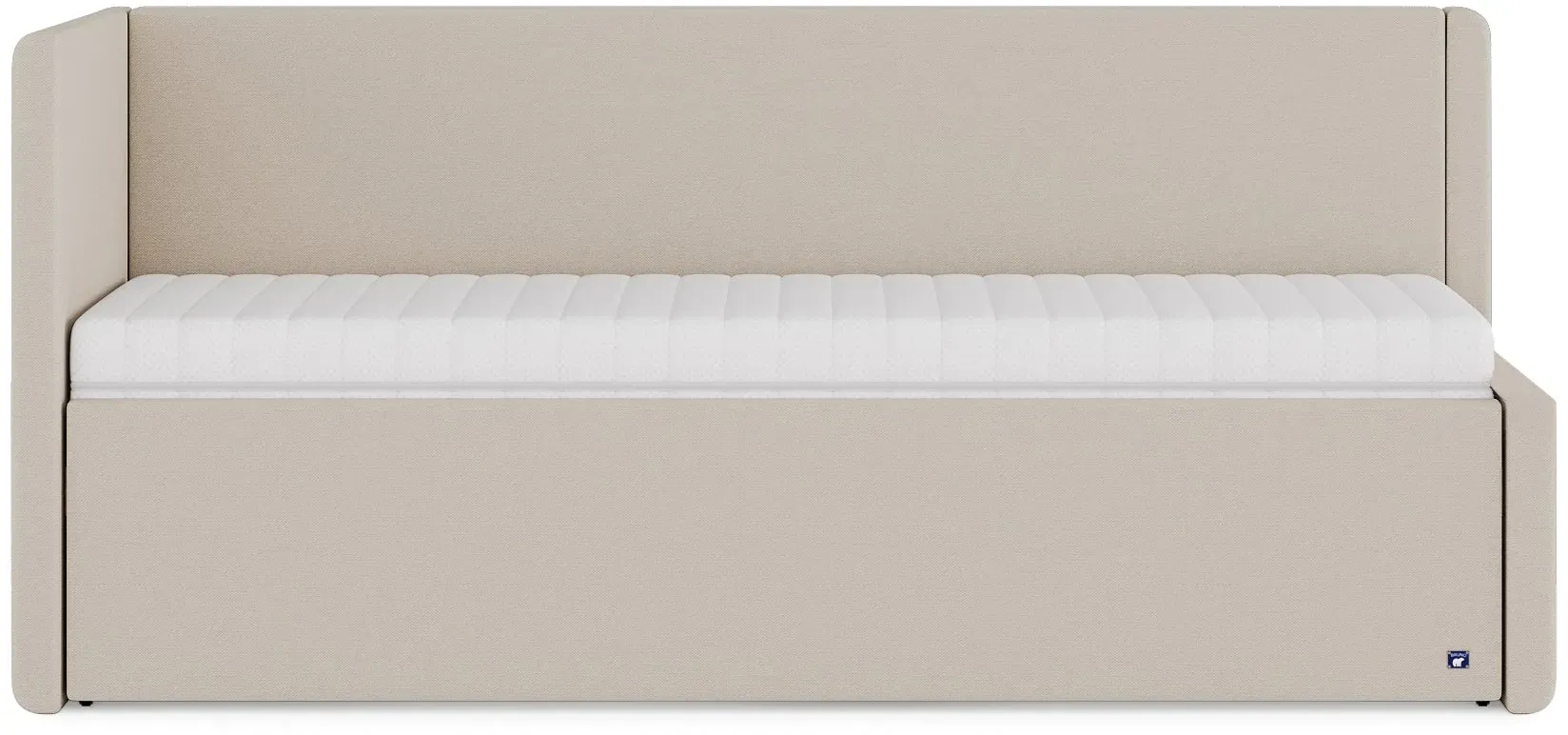 BRUNO Flexibett 80x200 in Beige | Tagesbett inkl. Matratze & Lattenrost