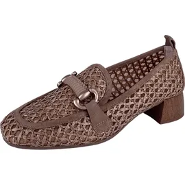Hispanitas Klassische Slipper für Damen, braun, Größe 38 EU