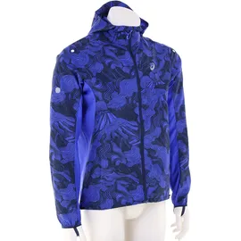 Asics Fujitrail Packable Windbreaker Herren Blau M