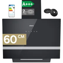 Ciarra VM6736HB Kopffreihaube 60 cm Schwarz