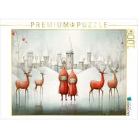 Calvendo Puzzle Winterstille 1000 Teile Lege-Größe 64x48cm Foto-Puzzle für