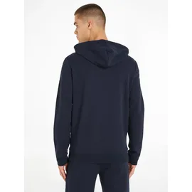 Tommy Hilfiger HWK FZ Hoodie Marine Baumwolle, Medium Herren