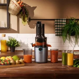 Cecotec Kaltpress-Entsafter für Obst und Gemüse Juice&Live 1500 Slim. 200W DC-Motor, 1 Geschwindigkeit und Rückwärtsfunktion,... - Schwarz