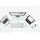 Rapoo WL X9300M Blade DE Set schwarz (18135)