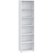 Forte Tempra Standregal 197,5 x 0 x 0 cm Weiß