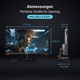 Dahua LM27-E230C 27" schwarz