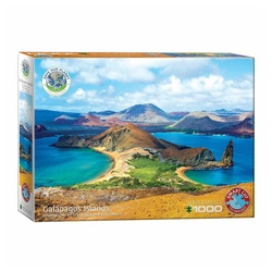 EUROGRAPHICS Puzzle Rette unseren Planeten - Galapagos, 1000 Puzzleteile bunt