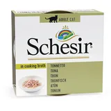 Schesir x 70g in Brühe-Thunfisch Schesir Katzenfutter nass