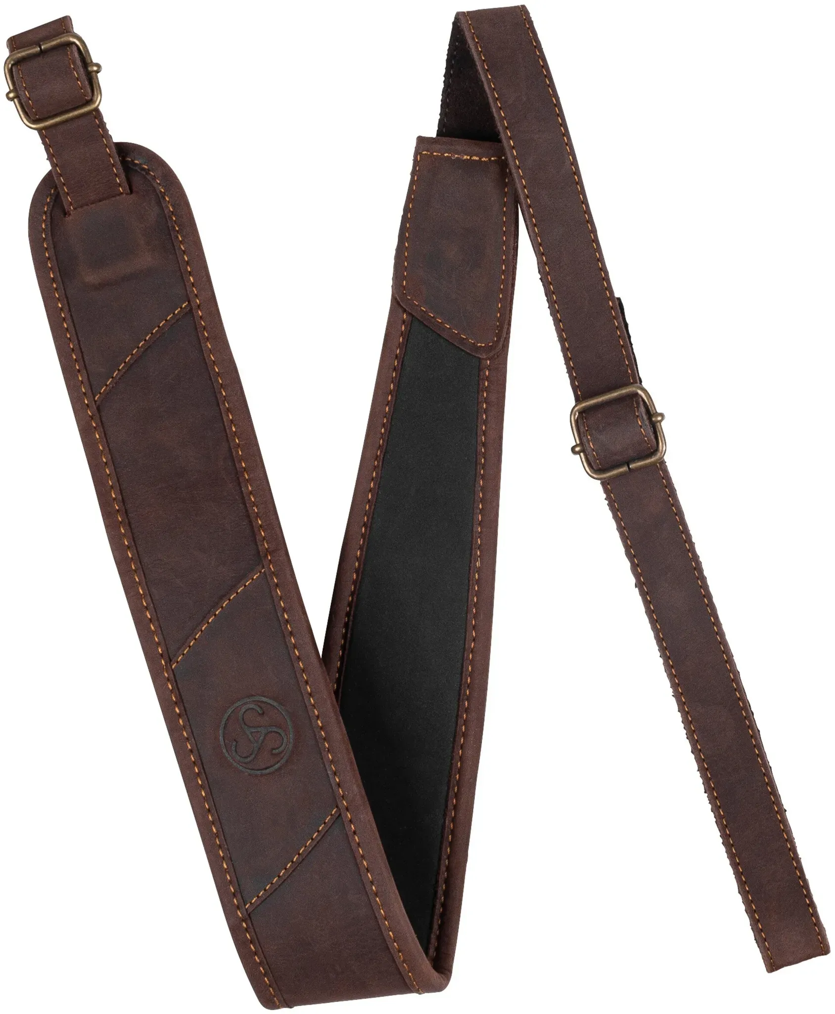 Sauer Gewehrriemen Leder, braun
