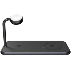 Zens Dual+Watch Aluminium Wireless Charger - Pad für induktives Laden / Ladegerä