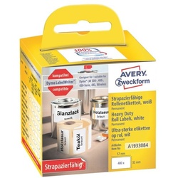 Avery Zweckform Rollenetiketten »A1933084« weiß