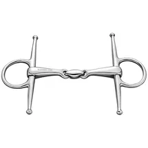 Herm Sprenger Schenkeltrense doppelt gebrochen 14 mm 56 Silber/Weiß