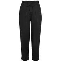 LASCANA Paperbag-Hose figurumspielend schwarz 38