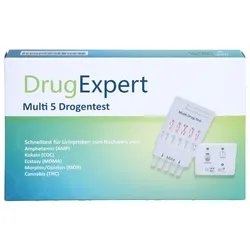 Drug Expert Multi 5 Amp Coc Mdma Mor Thc Teststr.