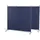 GRASEKAMP Sichtschutz Stellwand 180 x 180 cm blau Metall 2 St.