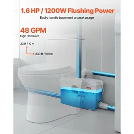 Vevor Abwasserhebeanlage